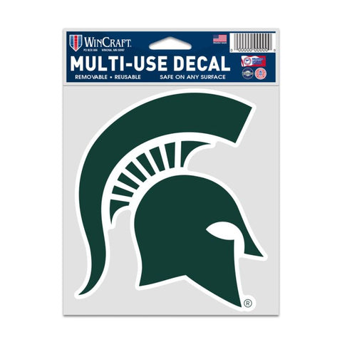 Michigan State Spartans Sparty Head Fan Decal 3.5 X 3.75