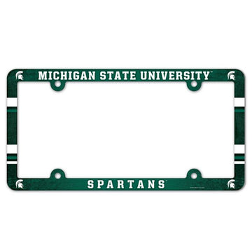 Michigan State University Spartans License Plate Frame