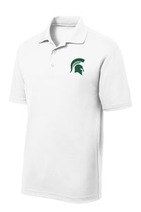 Michigan State University Spartans RacerMesh Embroidered Polo on