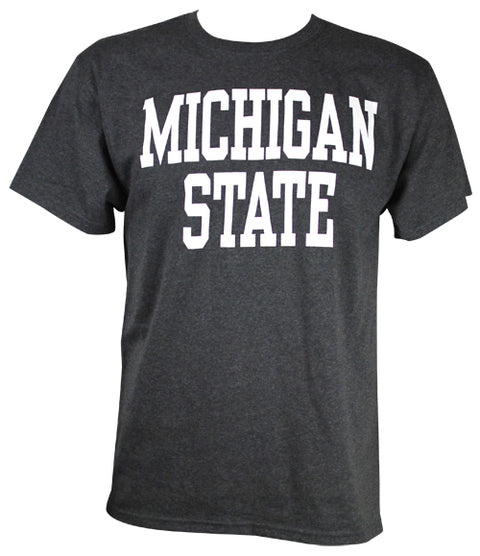 Michigan State University Spartans Block Design T-Shirt (Assorted Colors)