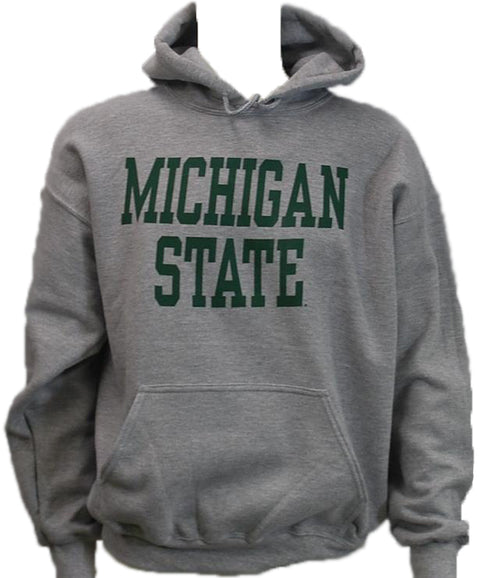 MICHIGAN STATE GREY HOODIE