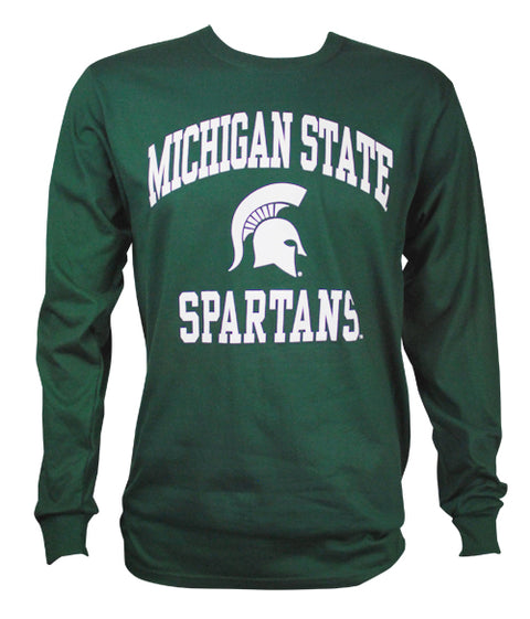 MICHIGAN STATE SPARTANS FOREST GREEN LONGSLEEVE