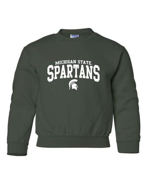 Michigan State Spartans Youth Crewneck Sweatshirt