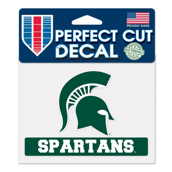 Michigan State Spartans Perfect Cut Decal 4" x 5"
