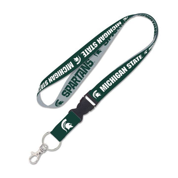 Michigan State Spartans Lanyard with Detachable Buckle