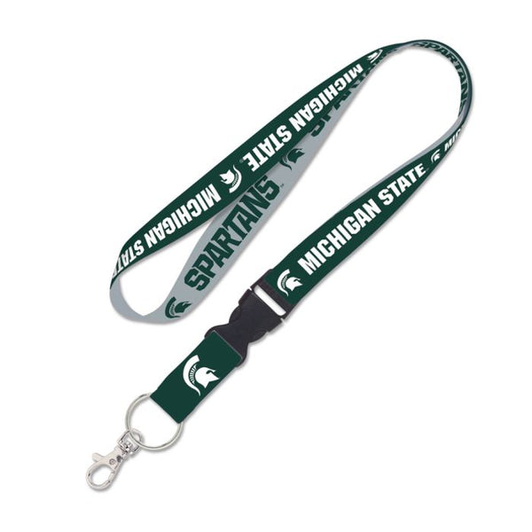 Michigan State Spartans Lanyard with Detachable Buckle | Campus Corner ...