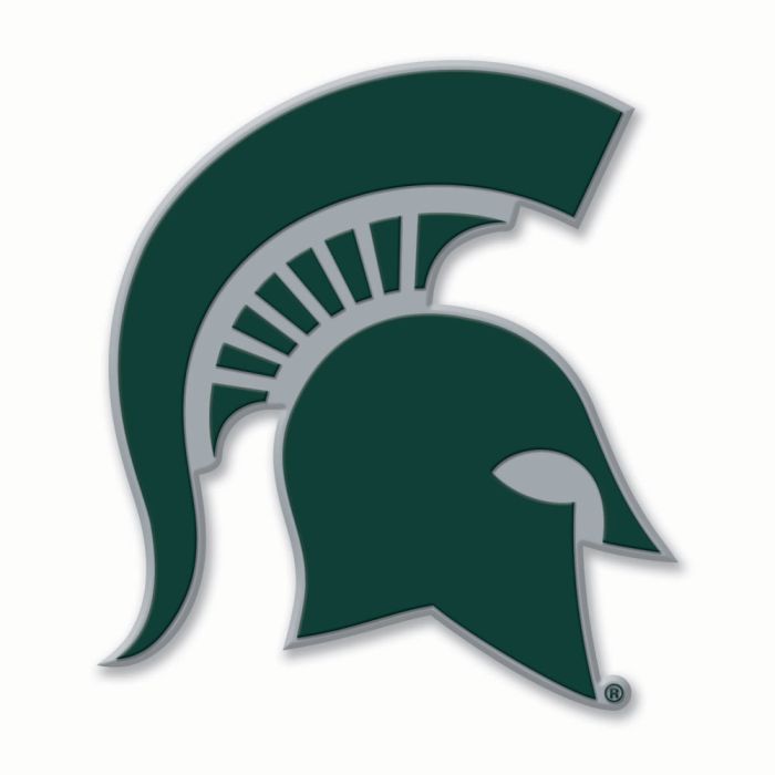 Spartans, Michigan State 3 MSU Spartans Magnet