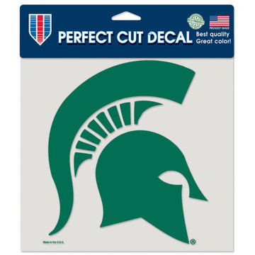 Michigan State Spartans Perfect Cut Color Decal 8" x 8"