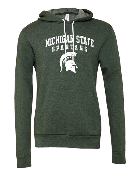 Michigan State University Spartans Bella+Canvas Sponge Fleece Hoodie