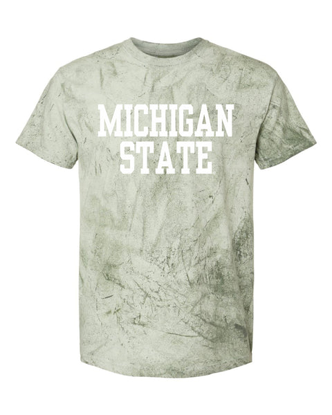 Michigan State University Comfort Colors Colorblast Heavyweight Short Sleeve Tee