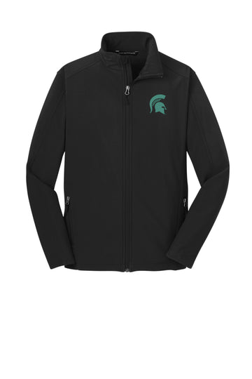 Michigan State University Spartans Embroidered Men's Core Soft Shell Jacket