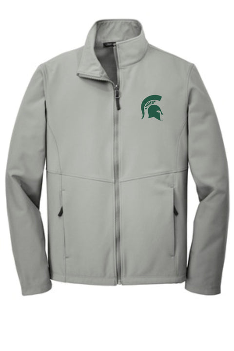 Michigan State University Embroidered Men's Soft Shell Jacket