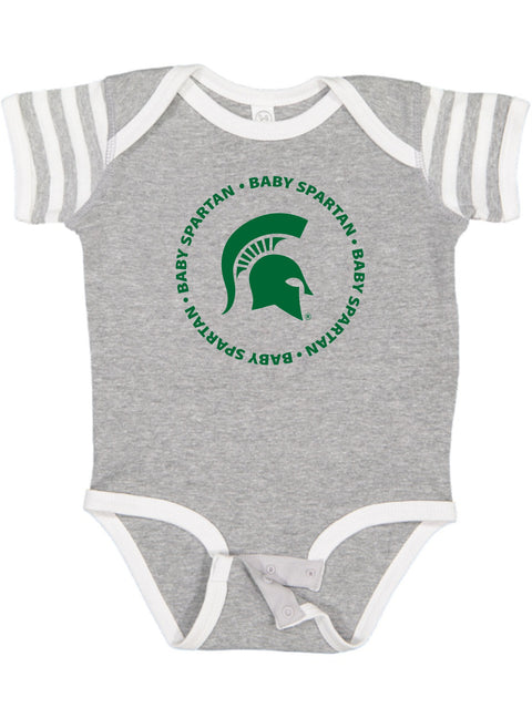 Michigan State University Spartans Baby Spartan Infant Onesie