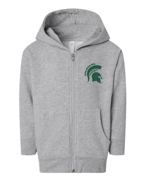 Michigan State University Spartans Toddler Full Zip Hoody