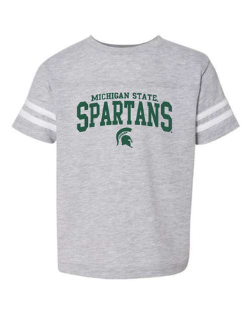 Michigan State University Spartans Toddler Football Fine Jersey Tee