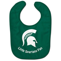 Michigan State University Spartans "Little Spartans Fan" Baby Bib