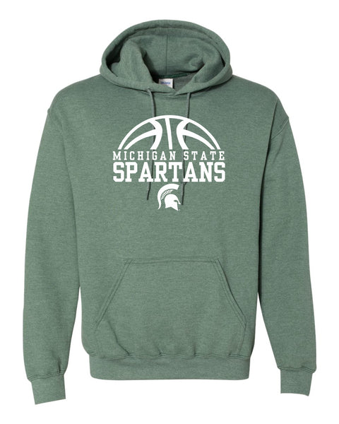 Michigan State University Spartans Basketball Hooded Sweatshirt