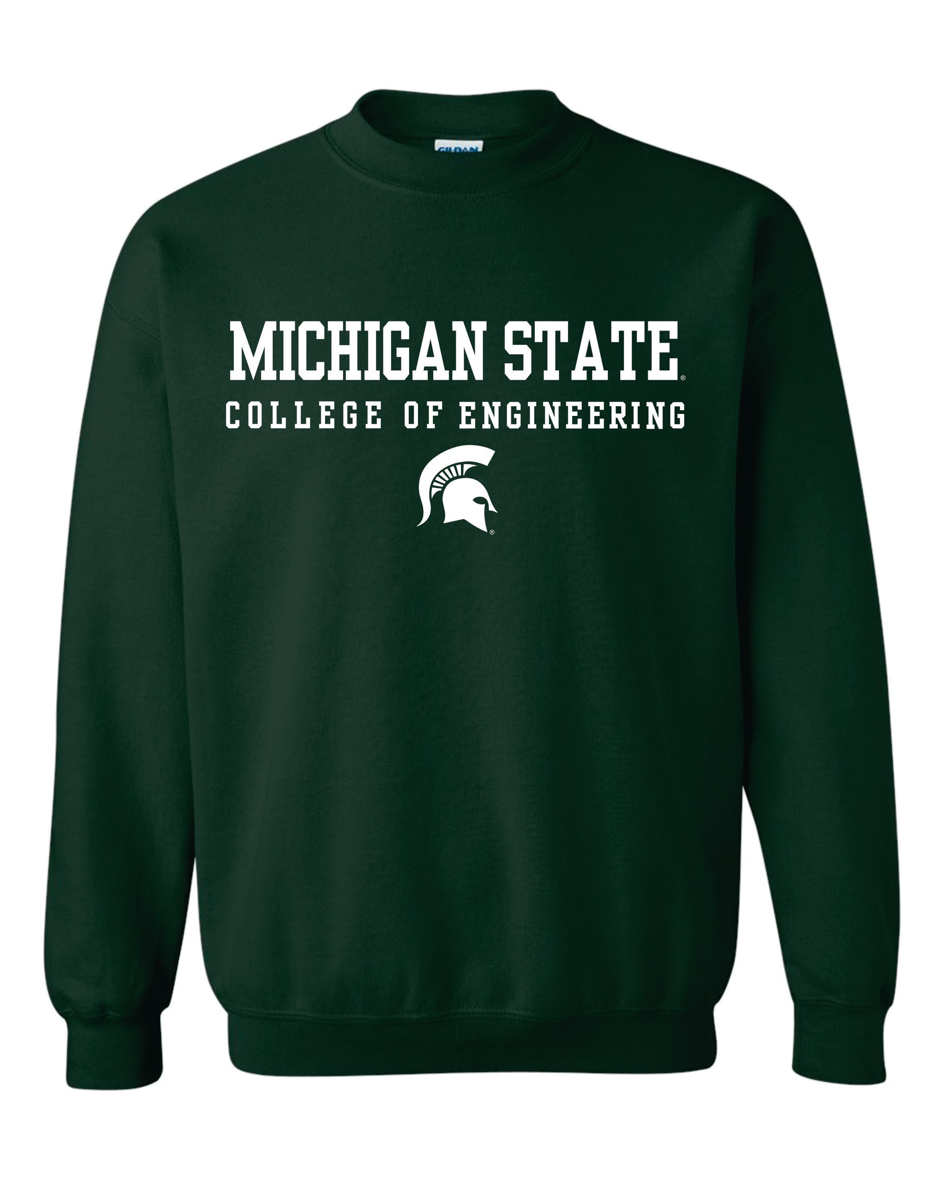 Michigan State University Spartans Crewneck: Customize Yours! LARGE / FOREST / College of Social Science
