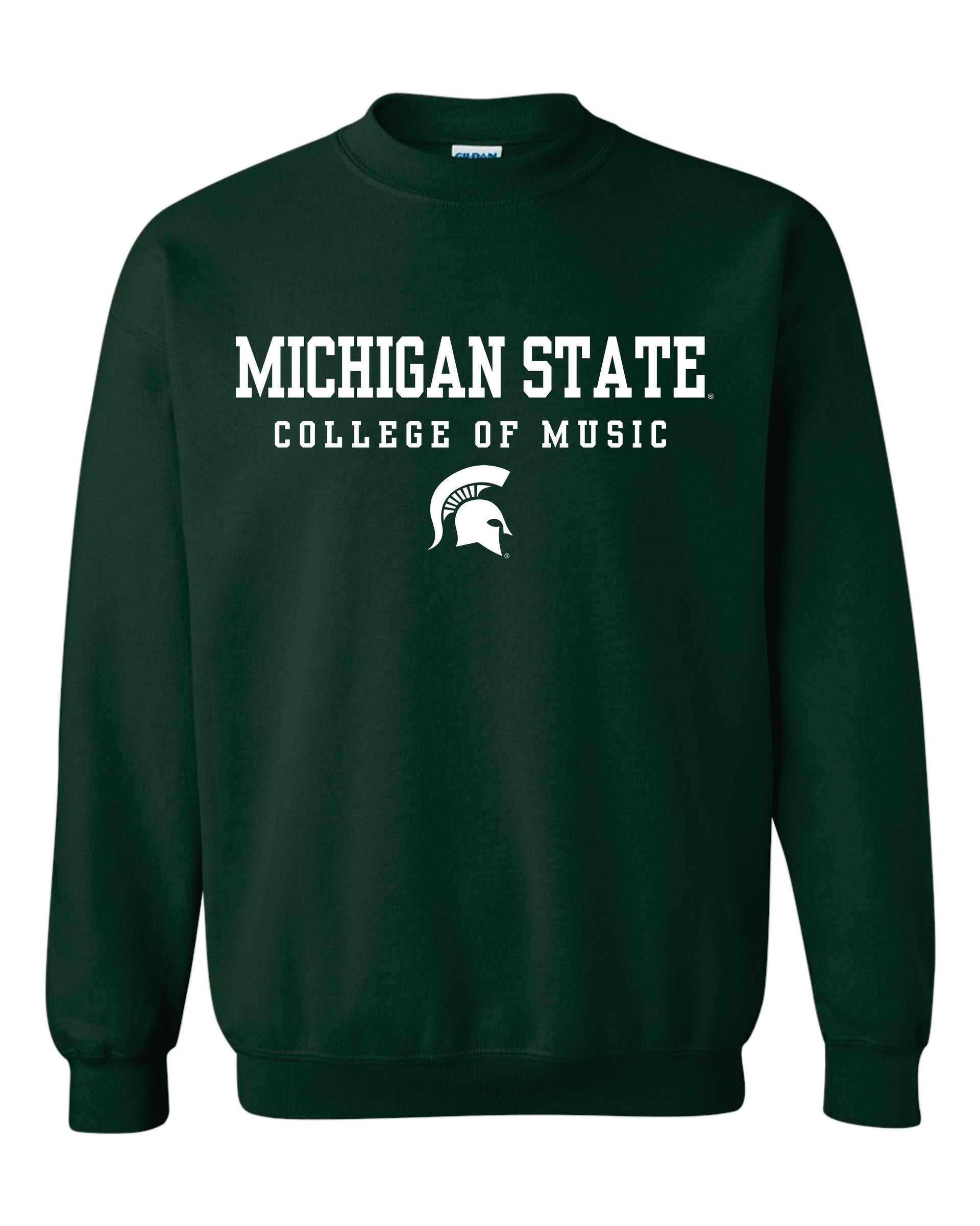 michigan state fan gear Michigan State University Spartans Crewneck: Customize Yours! LARGE / FOREST / College of Social Science