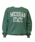 MICHIGAN STATE HEATHER GREEN CREWNECK SWEATSHIRT