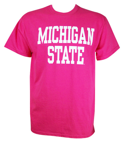 Michigan State University Spartans Block Design T-Shirt (Assorted Colors)