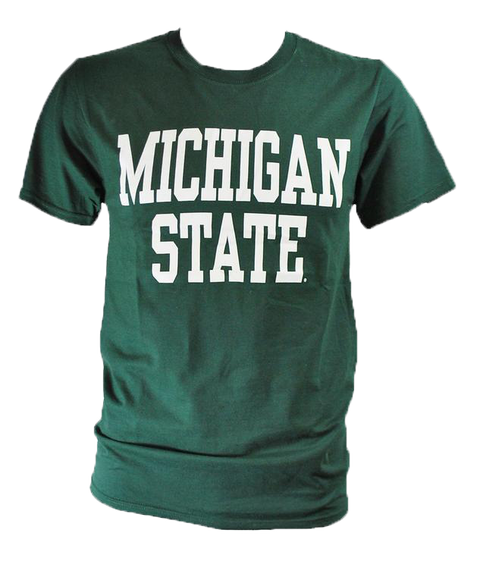 MICHIGAN STATE T-SHIRT FOREST GREEN