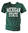Michigan State University Spartans Block Design T-Shirt