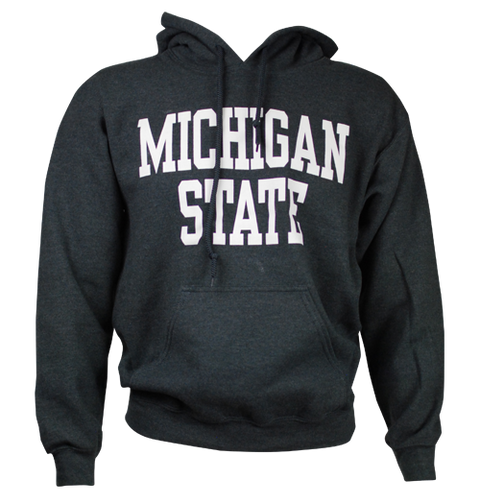 MICHIGAN STATE HOODIE HEATHER GREY