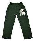 Michigan State University Spartans Youth Open-Bottom Sweatpants