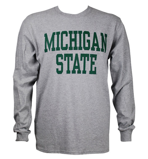 MICHIGAN STATE GREY LONGSLEEVE