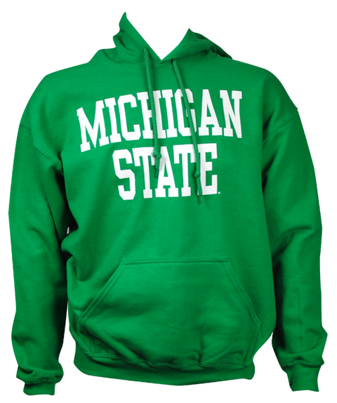 MICHIGAN STATE HOODIE IRISH GREEN