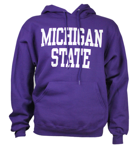 MICHIGAN STATE HOODIE PURPLE