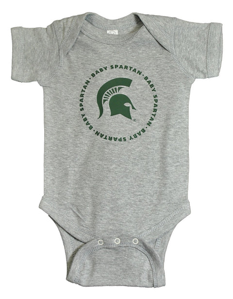 Michigan State University Spartans Baby Spartan Infant Onesie