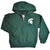Michigan State University Spartans Youth Full-Zip Hooded Sweatshirt